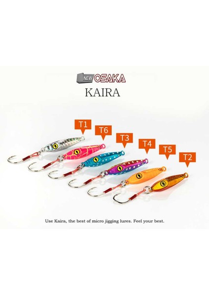 Kaira Micro Jigging Lure Mini Jig 25 gr fiyatları