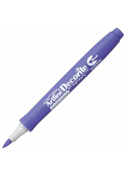 Decorite Marker Kalem Fırça Uçlu Pastel Purple