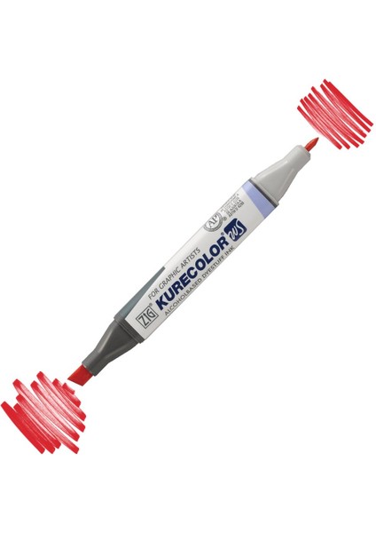 Kurecolor KC3000 Twin S Marker Kalem 218 Red