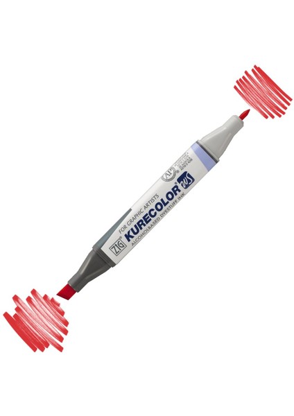 Kurecolor KC3000 Twin S Marker Kalem 217 Cadmium Red
