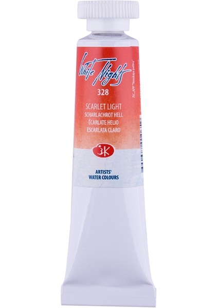 Tüp Suluboya 10ML N:328 Scarlet Light