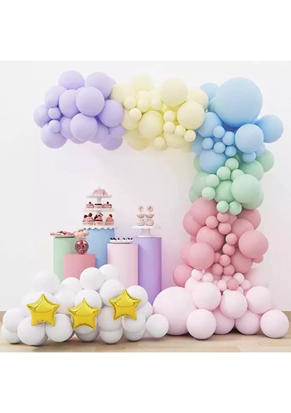 Makaron Balon Zinciri 100 Lü