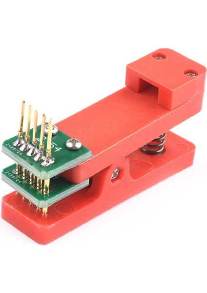 5 Pin Programlama Aparatı 2.54MM Pogo Pin Yaylı Mandal Klips Seri Üretim Entegre