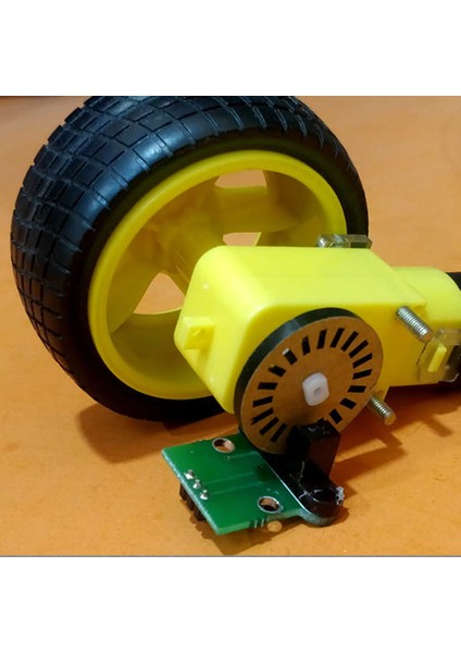 Kod Disk Plastik 20 Göz Motor Hız Rpm Mesafe Ölçme Algılayıcı Sensör Infrared