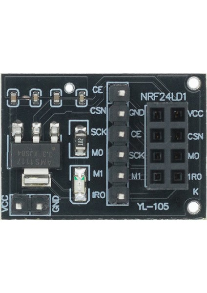 NRF24L01 Adaptör Kart NRF24L01+PA+LNA 8 Pin Dönüştürücü Devre 12V