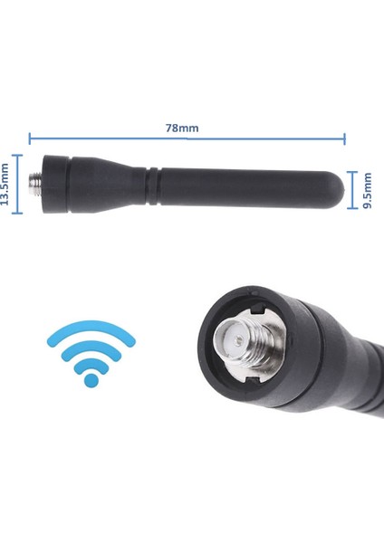 2.15DB Anten SF20 400-470MHZ Sma Dişi Rf Kablosuz Haberleşme Telsiz fırsatları