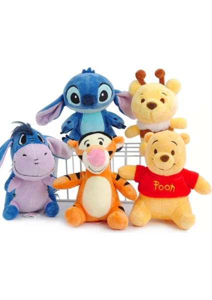 ThreeMB Toys Winnie The Pooh Orijinal Lisanslı Çanta Süsü Eeyore