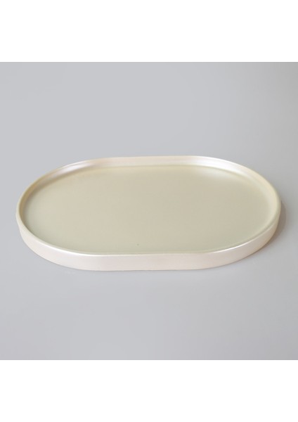 Victoria Oval Tepsi Büyük Inci