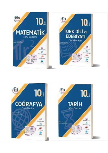 10.Sınıf Eşit Ağırlık Soru Bankası Seti 4 Kitap