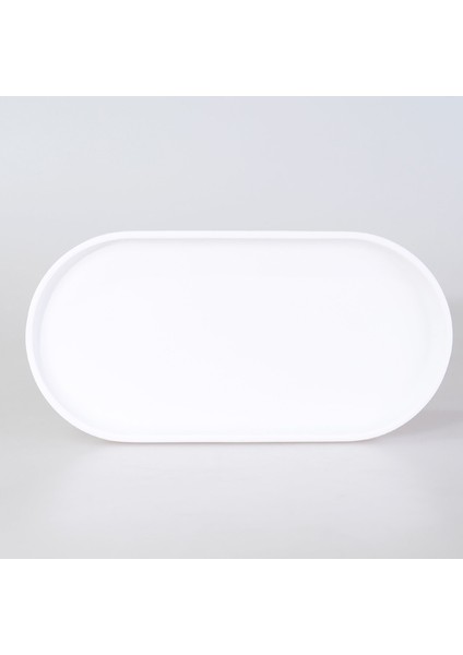 Victoria Oval Tepsi Küçük Beyaz fiyatları