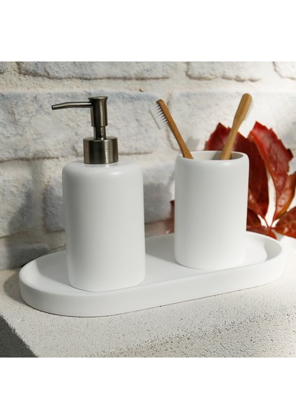 Victoria Oval Tepsi Küçük Beyaz fırsatları