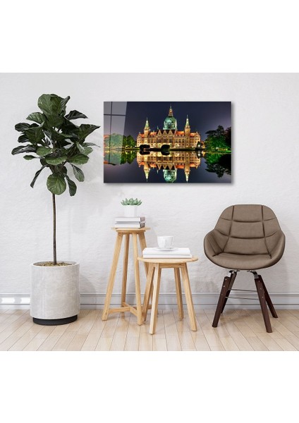 Eliza Home Şehir Mimari Cam Tablo