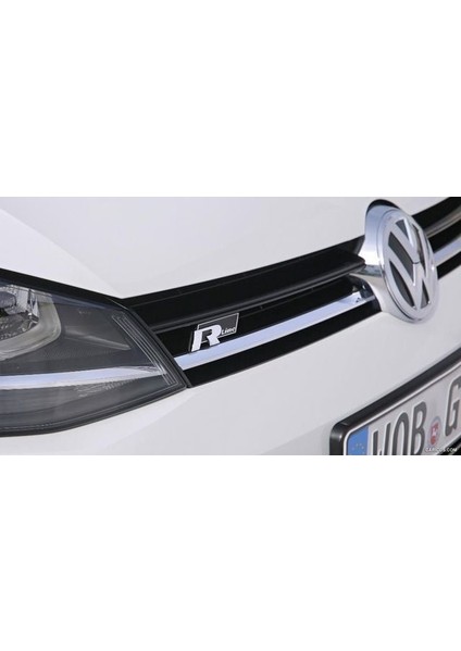 Vw golf 7 mk7 rline ön panjur ızgara krom şeritli 2012+