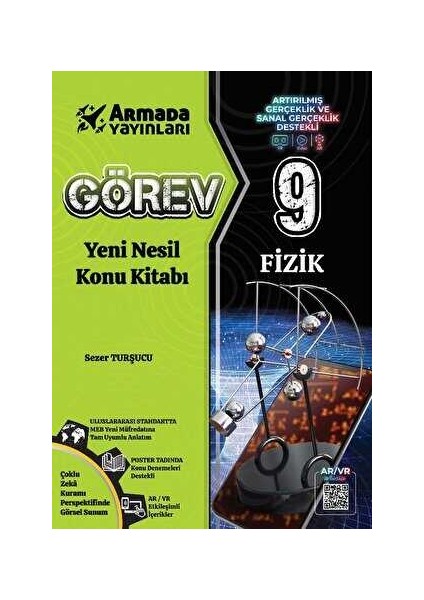 Armada Yayınları 9. Sınıf Görev Fizik Yeni Nesil Konu Kitabı