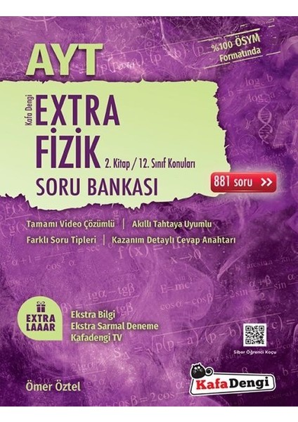 Kafadengi AYT Extra Fizik Soru Bankası / 2. Kitap