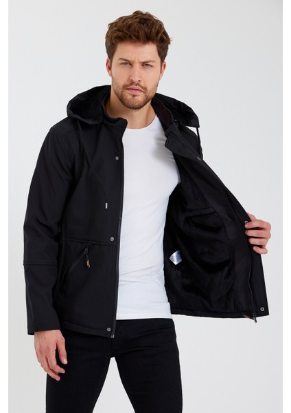 Su ve Rüzgar Geçirmez Içi Kürklü Softshell Erkek Mont fiyatları