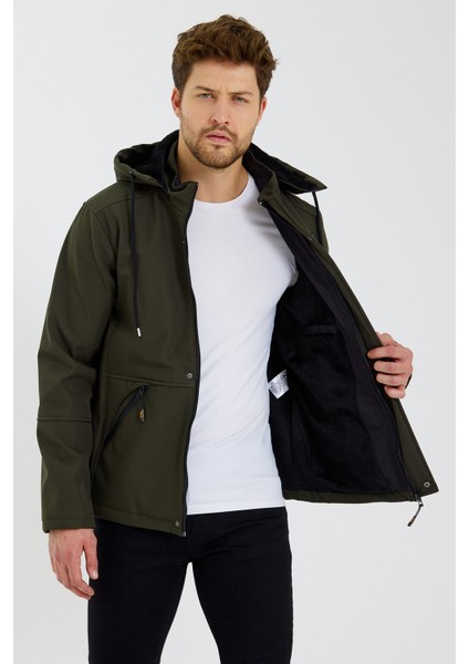 Su ve Rüzgar Geçirmez Içi Kürklü Softshell Erkek Mont fiyatları