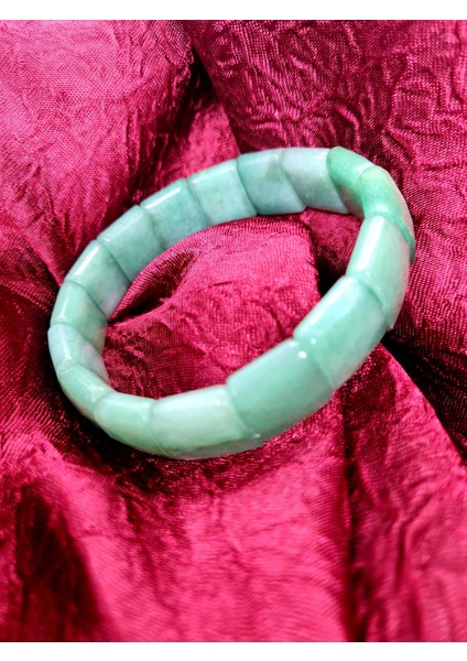 Doğal Taş Aventurin Taşı Rolex Bileklik
