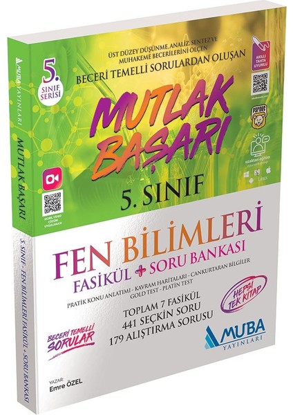 Muba 5. Sınıf Fen Bilimleri Fasikül + Soru Bankası