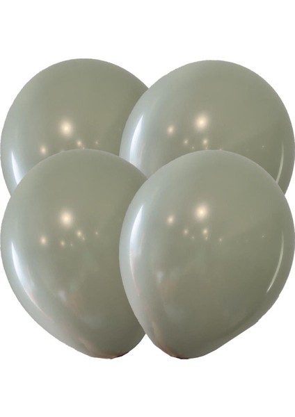 Küf Yeşili Balon 10 Adet - 12 Inc 30 cm Parti Balonu