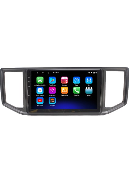 Vw Crafter Android 12 Kablosuz Carplay Navigasyon Multimedya Ekran Teyp - MY-0609W-VW Crafter