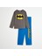 June Erkek Çocuk Batman Lisanslı Penye Pijama Takımı