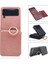 For Samsung Galaxy Z Flip 4 Pu Sıkışmış Cüzdan Yüzük Cep Telefonu Kılıfı (Yurt Dışından) 2