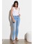 Skinny Fit Dar Kesim Yüksek Bel Esnek Jean Kot Pantolon 1