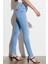 Skinny Fit Dar Kesim Yüksek Bel Esnek Jean Kot Pantolon 4