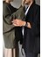Yumuşak Dokulu Kapitone Kalın Ovre Kimono - Unisex 3