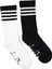 2 Pack Striped Crew Socks M Siyah Beyaz Erkek 2li Çorap - D202531-955 4