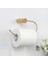 Banyo Tuvalet Kağıdı Tutucu Duvara Dağı Doku Rulo Askı Banyo Aksesuarları Duvar Kağıdı Porta Papel Higienico Ahşap Bakır (Kahverengi) (Yurt Dışından) 2