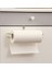 Mutfak Kağıdı Tutucu Askı Doku Rulo Havlu Raylı Banyo Lavabo Organizatör Kapı Depolama Kancası WJ508 (Gümüş) (Yurt Dışından) 4