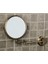 Banyo 8 Inç Yuvarlak 2 Yan Büyüteç Makyaj Aynası Pirinç Bronz Duvar Aynası (Yurt Dışından) 3