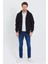 Fermuarlı Lüx Sweatshirt Kapüşonlu Siyah 3