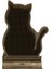 1 Adet Yenı Sabit Kapı Dikiş Kedi Saç Sökücü Saç Tıraşlama Masaj Fırça Kedi Scratch Fırçası Oyuncak Pet Ürünleri | Kedi Oyuncakları (Siyah) (Yurt Dışından) 1
