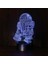 3D LED Gece Lambası Çocuk Yatak Odası Nightlight Anime Lamba R2D2(Yurt Dışından) 2