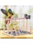 Pet Kuş Oyuncak Aktivite Merkezi Birdcage Kuş Perch Merdiven Hamak ile Standları Cockatiel Papağan Için Hamak Besleyici Bahçesi | Kuş Oyuncakları (Yurt Dışından) 3