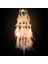 LED Işık Dreamcatcher Çift Güverte Ev Düğün Dekorasyon Parti Hediye Dromenvanger Vintage Rüzgar Çanları Beyaz Tüy | Rüzgar Çanları ve asılı Süslemeler (Yurt Dışından) 2