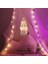 LED Işık Dreamcatcher Çift Güverte Ev Düğün Dekorasyon Parti Hediye Dromenvanger Vintage Rüzgar Çanları Beyaz Tüy | Rüzgar Çanları ve asılı Süslemeler (Yurt Dışından) 3