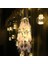 LED Işık Dreamcatcher Çift Güverte Ev Düğün Dekorasyon Parti Hediye Dromenvanger Vintage Rüzgar Çanları Beyaz Tüy | Rüzgar Çanları ve asılı Süslemeler (Yurt Dışından) 4