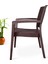 Rattan Masa Takım 90X90 Camlı Masa 4 Kişilik Kollu Sandalye Seti Bahçe Balkon Teras Takımı 5