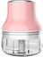 Ev Elektrikli Mini Sarımsak Masher Paslanmaz Çelik Meyve ve Sebze Kıyıcı Et Öğütücü (Pembe, 100ML) (Yurt Dışından) 1