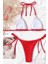 Angelsin Bağlamalı Bikini Üst Kırmızı 3