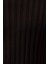 Erkek Balıkçı Yaka Slim Fit Fitilli Triko Kazak 6091288 Siyah 4