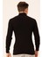 Erkek Balıkçı Yaka Slim Fit Fitilli Triko Kazak 6091288 Siyah 5