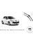 Peugeot 206 / 206+ (2000-2014) Muz Tipi Silecek Seti 2