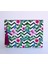 Clutch Çanta Çiçekli Zigzag Desen 3