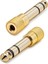 Çevirici Jack 6.3mm Erkek To 3.5mm Dişi Metal Gold Hadron HDX-1264 1