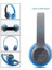 P47 5.0 Edr Kablosuz Kulak Üstü Bluetooth Kulaklık Mavi 1